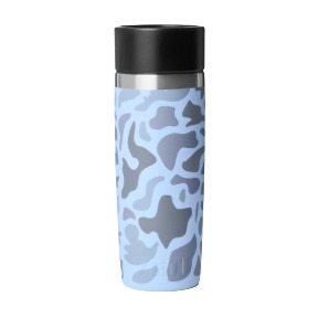Yeti Rambler 16 oz Travel Bottle Blue Camo