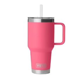 YETI Rambler 35 oz Tropical Pink BPA Free Straw Mug