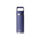 Yeti Rambler 18 Oz Water Bottle with Color-Matched Straw Cap, Moon Dust
