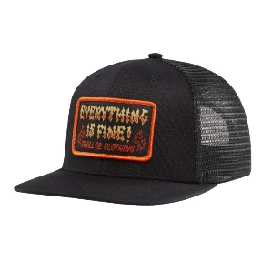 Troll Everything Is Fine Trucker Hat Black
