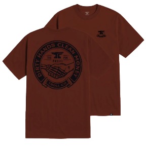 Troll Men's DHCM Haggler T-Shirt Red Clay