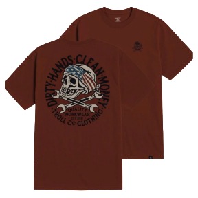 Troll Men's DHCM Pirate T-Shirt Red Clay