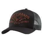 Troll DHCM Catena Curved Brim Trucker Hat Black