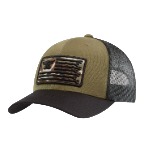 Troll Anvil Flagship Curved Brim Trucker Hat Military Green