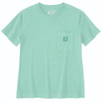CARHARTT WOMEN'S IRVINE RELAXED T-SHIRT- FRESH MINT