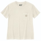 CARHARTT WOMEN'S IRVINE RELAXED T-SHIRT- EGGSHELL