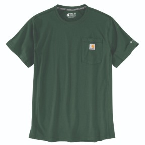 CARHARTT FORCE RELAXED FIT SHORT SLEEVE POCKET T-SHIRT- DOUGLAS FIR