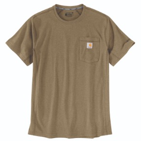 CARHARTT FORCE RELAXED FIT SHORT SLEEVE POCKET T-SHIRT- NIGHT FATIGUE