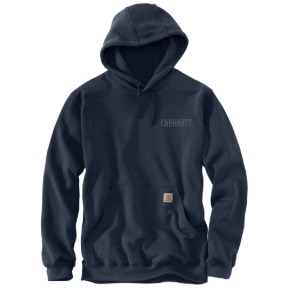 CARHARTT PAXTON LOGO GRAPHIC SWEATSHIRT- NEW NAVY