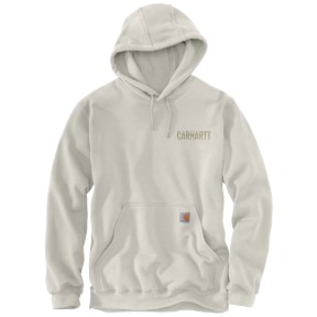 CARHARTT PAXTON LOGO GRAPHIC SWEATSHIRT- MALT