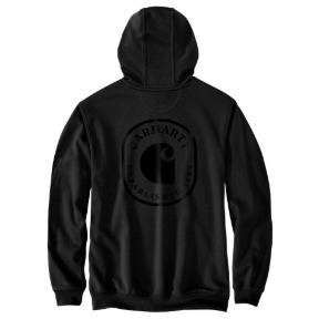 CARHARTT PAXTON 1889 GRAPHIC SWEATSHIRT- BLACK