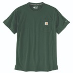 CARHARTT FORCE RELAXED FIT SHORT SLEEVE POCKET T-SHIRT- DOUGLAS FIR