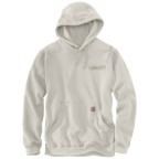 CARHARTT PAXTON LOGO GRAPHIC SWEATSHIRT- MALT