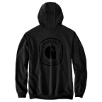 CARHARTT PAXTON 1889 GRAPHIC SWEATSHIRT- BLACK