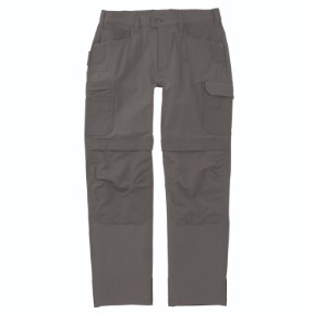 CARHARTT RELAXED STRAIGHT STEEL BALTIMORE DOUBLE-FRONT PANT- MUD GRAY