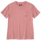 CARHARTT WOMEN'S IRVINE RELAXED T-SHIRT- FADED ROSE TINT