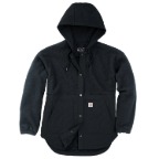 CARHARTT WOMENS HIGHLAND SHIRT JAC- BLACK
