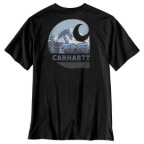 CARHARTT IRVINE RELAXED MOUNTAIN T-SHIRT- BLACK