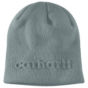 CARHARTT KNIT EMBOSSED BEANIE- BLUE COVE