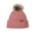 CARHARTT WOMEN'S WOOL BLEND POM-POM BEANIE- ROSE TINT NEP