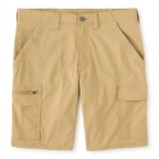 CARHARTT RELAXED 10" FORCE RIPSTOP CARGO SHORT- SANDSTONE