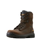 Ariat Turbo DuraTread 8" Waterproof Carbon Toe Work Boot Brown