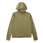 CARHARTT WOMEN'S FORCE SUN DEFENDER LONG SLEEVE LOGO HOODIE- DILL HEATHER
