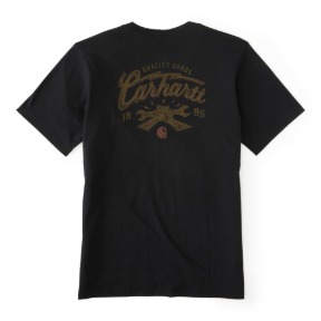 CARHARTT IRVINE RELAXED WRENCH T-SHIRT- BLACK