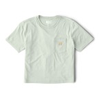 CARHARTT WOMEN'S TENCEL FIBER LOOSE FIT SHORT SLEEVE T-SHIRT- SMOKED TEAL