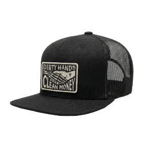 DHCM Haggler Box Patch Trucker Black