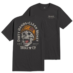 Troll Men's DHCM Hardhat T-Shirt Tar