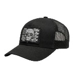 Troll DHCM Flagship Skull Curved Brim Trucker Black