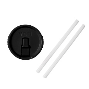 Yeti Rambler 30/40 Oz Travel Mug Straw Lid Black