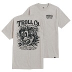 Troll Men's Welders Dog USA T-Shirt Sand
