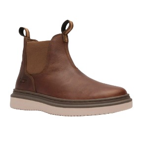 Georgia Boot Wedge Superlyte Chelsea Work Boot Brown