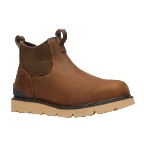 Georgia Boot Carbon Flex Wedge Chelsea Carbon Toe Work Boot Brown