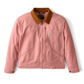 CARHARTT WOMEN'S ICONIC CRAWFORD DETROIT JACKET- ROSE TINT