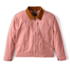 CARHARTT WOMEN'S ICONIC CRAWFORD DETROIT JACKET- ROSE TINT