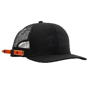 Brunt Curved Brim Snapback Blackout