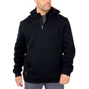 Brunt The Shevlin 1/4 Zip Black