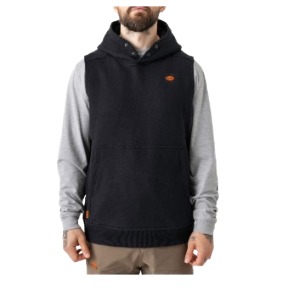 Brunt The Shevlin Sleeveless Hoodie Black