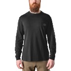 Brunt The Martin Long Sleeve Pocket Tee Black