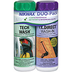 NIKWAX HARDSHELL CLEANING AND WATERPROOFING DUO-PACK