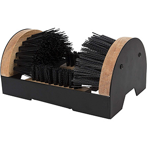 PERFORMANCE TOOL W9451 BOOT BRUSH CLEANER FLOOR MOUNT WITH HARDWARE