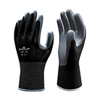 SHOWA ATLAS NITRILE PALM COATING GLOVE, BLACK