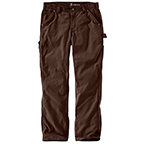 CARHARTT ORIGINAL FIT CRAWFORD PANT - DARK BROWN