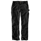 CARHARTT CRAWFORD DOUBLE-FRONT PANTS - BLACK
