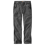 RUGGED FLEX RELAXED FIT CANVAS WORK PANT - GRAVEL