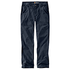 RUGGED FLEX RELAXED FIT CANVAS WORK PANT - NAVY