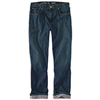 RUGGED FLEX RELAXED STRAIGHT JEAN KNIT LINED - SUPERIOR